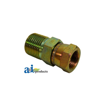 A & I Products Straight Female NPT Swivel X Male NPT Adapter 3.75" x4" x2" A-43D46